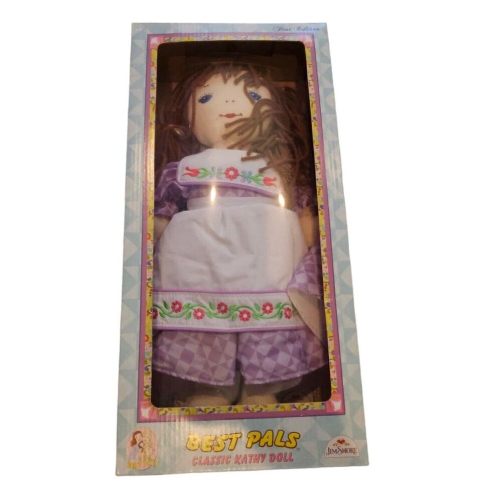Jim Shore Best Pals Classic Kathy Doll Box & Music CD KatJan Inc 2011 Toy 17"